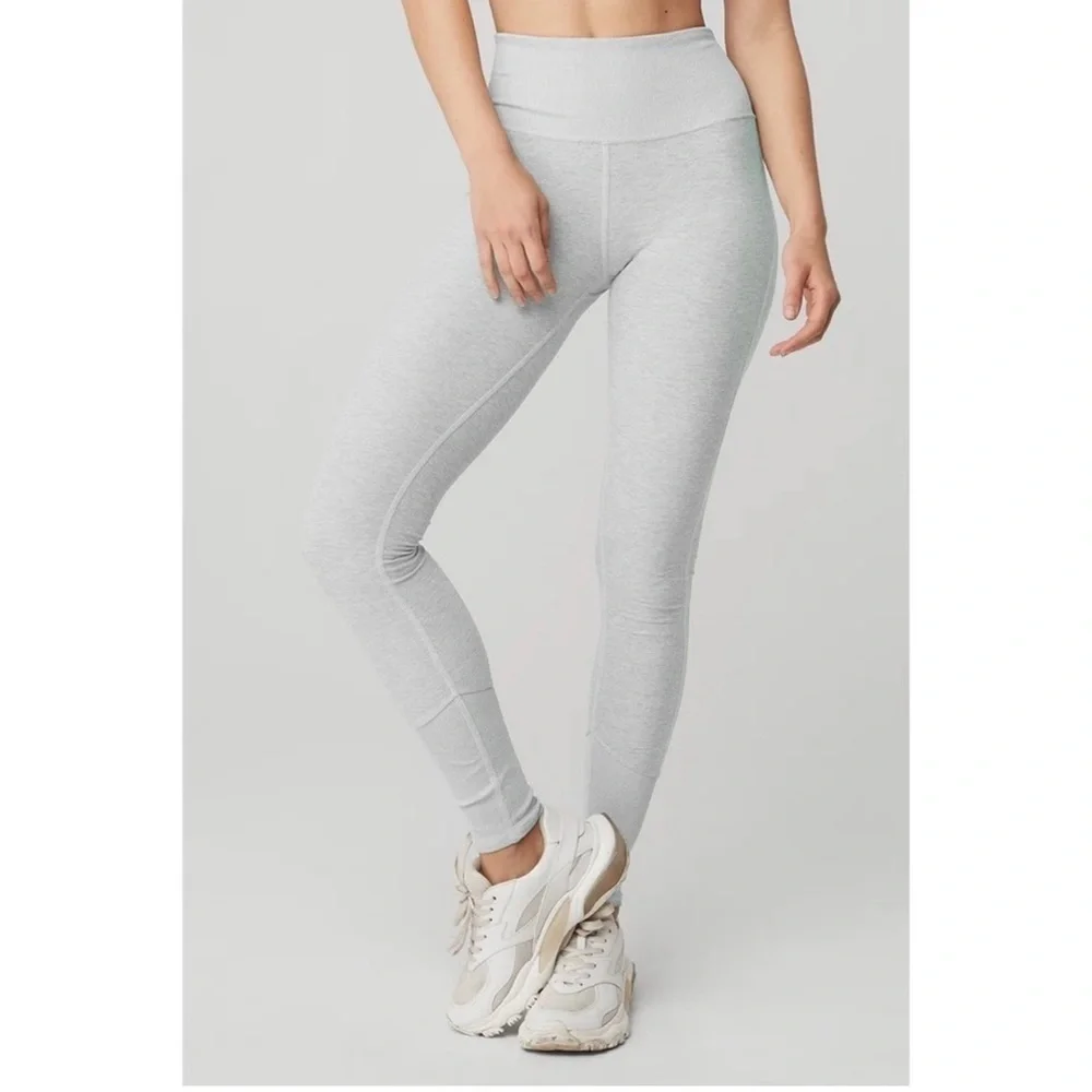 Alo Yoga Lounge Leggings Gray Sz‎ XS